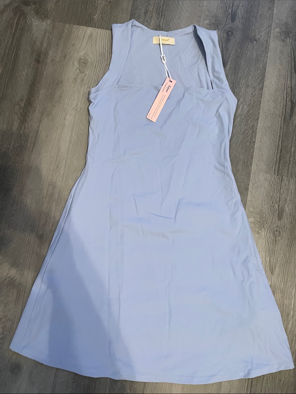 Sleeveless Light Periwinkle Midi Dress